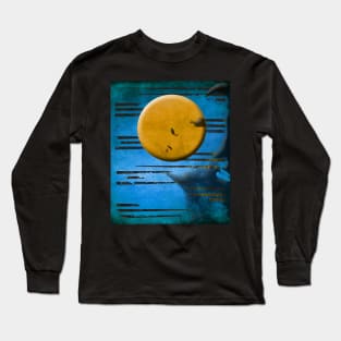 Yellow Circle Artwork Long Sleeve T-Shirt